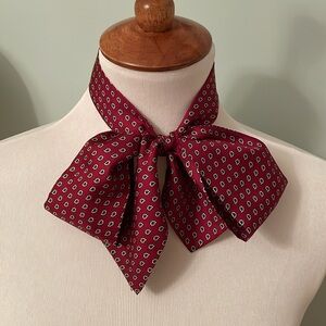 Set of 3 100% silk ladies vintage neck ties